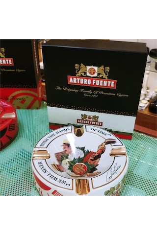 Arturo Fuente Jouney Seramik Puro Küllüğü Hand Made Bej 4lü