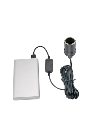 Crackedice Usb 5v - 12v Dönüştürücü, Takograf İçin Güç Kaynağı, Usb - Çakmak