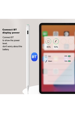 Gajeena İpad Stylus Kalemi 2018+ Model Uyumlu - Manyetik/type-c Şarj, 11 Saat Kullanim Süresi, Anti Yanlis Dokunma, Özelleştirilebilir Kısayollar