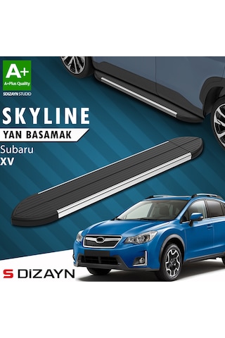 S-dizayn Subaru Xv Skyline Krom Yan Basamak 173 Cm 2011-2017 A+ Kalite