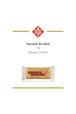 Susam Krokan 40 G X 12 Adet - Sesame Cracker