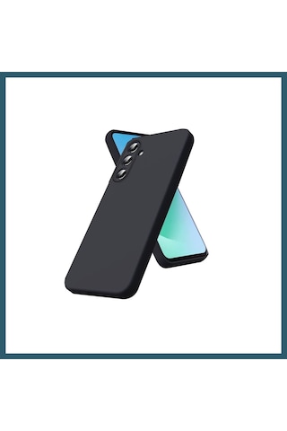 Bezos Samsung Galaxy S26 Fe Uyumlu First Silikon - Siyah Ob
