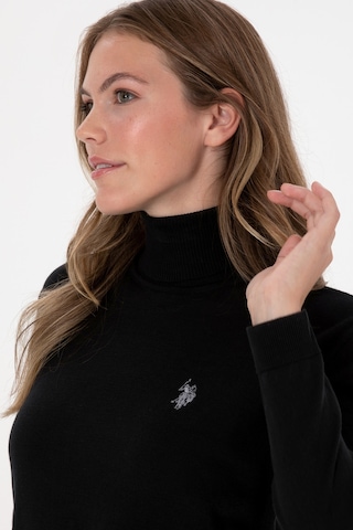 U.s. Polo Assn. Kadın Siyah Kazak /triko 50313621-vr046 Siyah