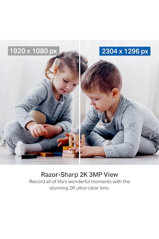 Tp-link Tapo C211 2-pack 2k 3mp Yatay Ve Dikey Ev Güvenliği Wi-fi Kamerası 2'li