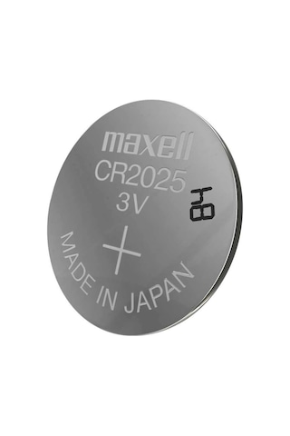 Maxell Cr2025 3v Lityum Bios Baskül Terazi Pili 5 Li Kartela 5 Adet