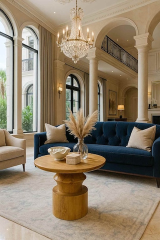 Dekoratif Ahşap Renk Orta Sehpa Ahşap Mantar Model Meşe