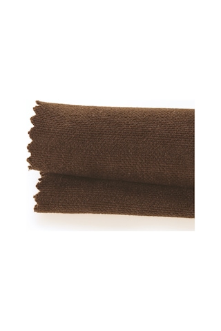 Kadife Dokulu Çikolata Kahvesi Dertsiz Masa Örtüsü Çikolata Kahvesi