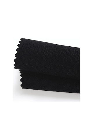 Kadife Dokulu Panter Siyahı Dertsiz Masa Örtüsü Panter Siyahı