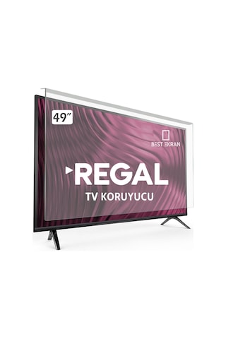Regal 49r654f Tv Ekran Koruyucu - Regal 49" İnç 123 Cm Led Ekran Koruyucu