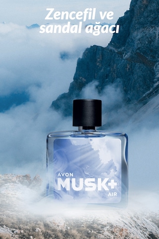 Avon Musk+ Air Erkek Parfüm EDT 75 ML