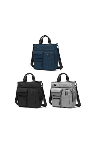 Sones Hafif Rahat Çok Bölmeli Dizüstü Bilgisayar Çantası Büyük Kapasiteli Messenger Çanta