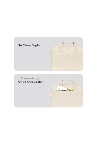Mack Mcc-904 14.1 İksy Notebook Çantası Latte