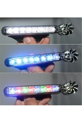 Led Çakar Lamba Seti Rgb Rüzgar Enerjili -9043993350913