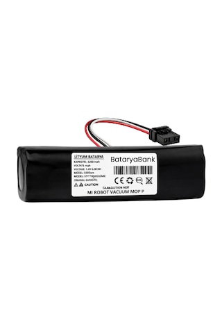 Viomi V2 Pro Uyumlu Batarya 3200mah  Kapasite Robot Süpürge Pili Li-ion Pil