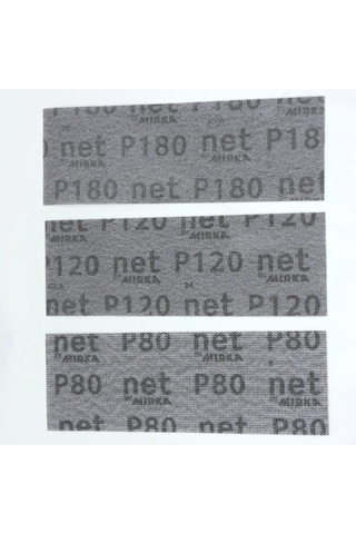 Mırka Handsanding Zımpara El Takozu Ve Cırtlı Tel Elek Zımpara Set 80 120 180 Kum 70 X 198 Mm