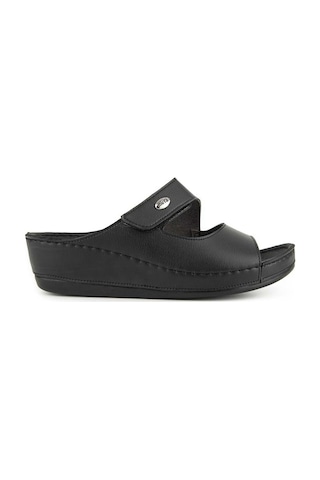 Muya Anyar 35208-430 Topuk Jelli Anatomik Taban Kadın Terlik Siyah 36-40 Siyah