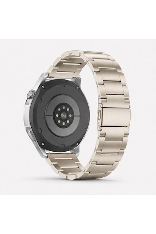 Huawei Watch Gt6 Pro 46mm İle Uyumlu Katlanır Klipsli Paslanmaz Çelik Saat Kordonu