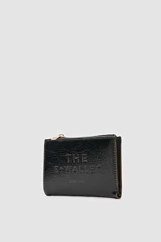 Shule Bags Line Rugan Cüzdan Haki Yeşili Haki Yeşil