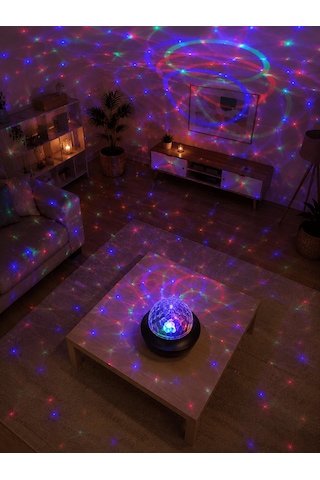 Rgb Disko Işığı Bluetooth Hoparlör Uczzdıskoxy918