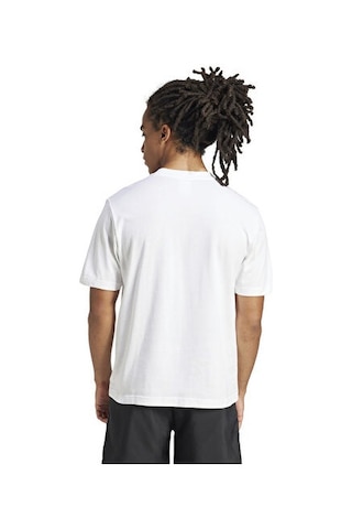 Adidas M Sl Sj T Erkek Günlük Tişört Jf1092 Beyaz Renkli