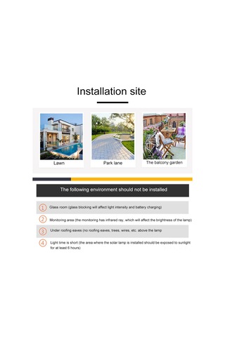 Gajeena 4'lü Beyaz Işıklı Güneş Enerjili Merdiven Lambası, Akıllı Işık Kontrolü, Ip65 Su Geçirmez, Dış Mekan Bahçe Duvar Fence Aydınlatması Siyah