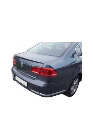 Volkswagen Passat B7 Uyumlu Yedek Parça Spoiler Boyasız Fiber