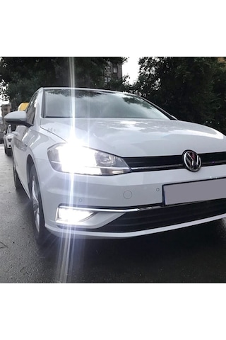 Volkswagen Golf 7,5 Led Xenon Sis Farı Ampulü H11 6000k Beyaz Işık