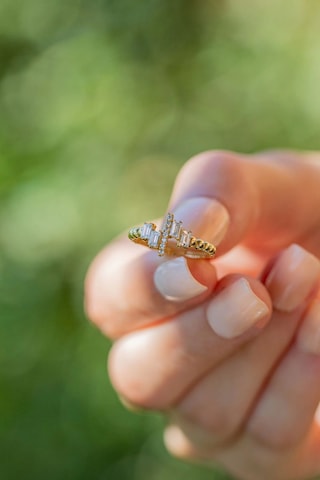 Çgk Kuyumculuk Kalp Atış Altın Yüzük Gold