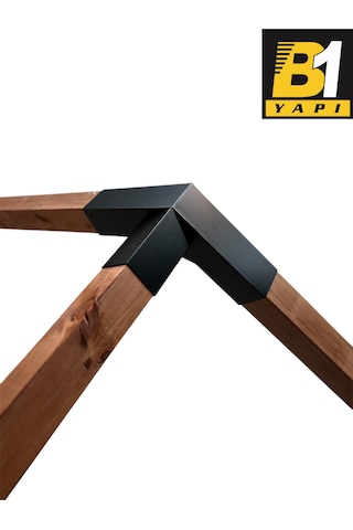 Pergola Kamelya 3 Kollu Çatı Bağlantı Aparatı Baş Mahya