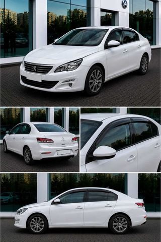 Peugeot 408 2010-2019 Araca Özel Cam Rüzgarlığı A+