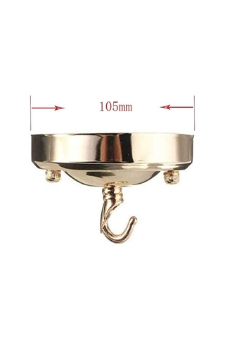 Pembe Tavan Kancası, Retro Demir Kanca, Tavan Lambaları İçin Çok Yönlü Tavan Kancası, Asma Kancası Aksesuarları