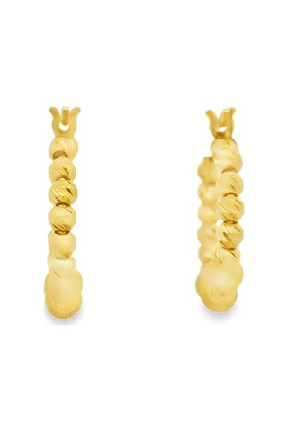 Cigold Taşsız Küpe 14 Ayar Altın 3.80 Gr Oa-k1tb01029347 Renkli