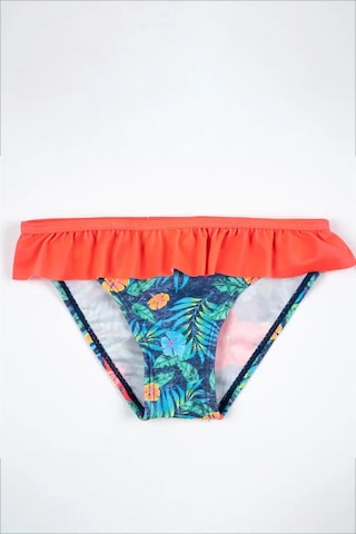 Adisia Kız Çocuk Nar Çiçeği Fırfırlı Çiçekli Bikini Altı Nar Çiçeği