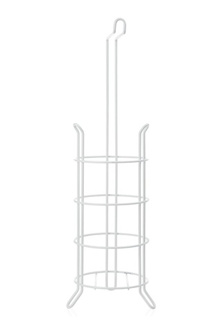Suntell Yedekli Tuvalet Kağıtlığı - Beyaz Renkli
