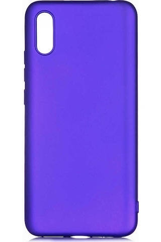 Xiaomi Redmi 9a Kılıf Zore Premier Silikon Kapak Saks Mavi