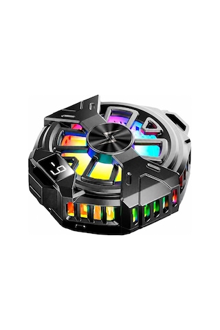 P60 Dijital Ekranlı Rgb Telefon Soğutucu Fan