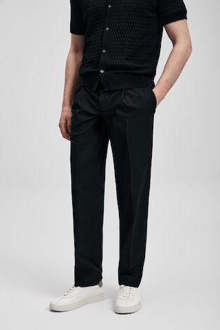 Lufian Nalon Smart Erkek Chino Pantolon Slim Fit Siyah Siyah 111190365100100