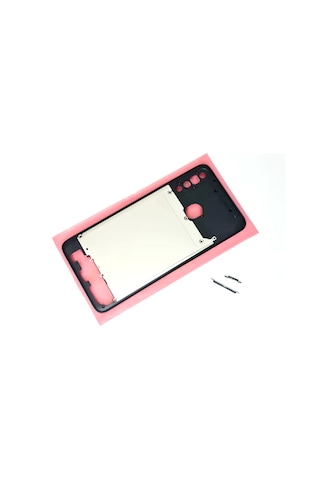 Tkgz Samsung Uyumlu Galaxy A20s Full Kasa Arka Kapak Batarya Kapağı - Siyah Çok Renkli