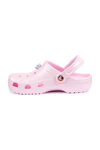 Crocs Classıc Irıdescent Charm Kız Çocuk Terlik 211220-6zw Pembe