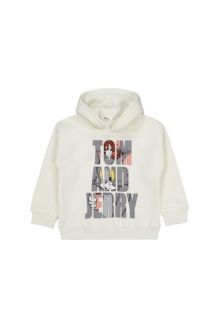 Tom And Jerry 6-9 Yaş Sweatshirt - Ekru