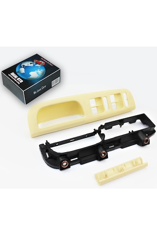 Vw Golf 4 Bora Kapı Kolu Cam Düğme Çerçeve Kapak Seti 4 Kapılı A