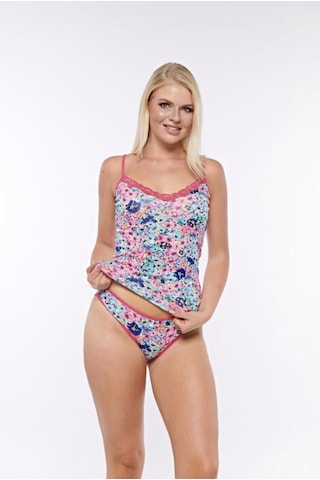 İntimo 5857 Bayan Atlet Kilot Takım Çok Renkli