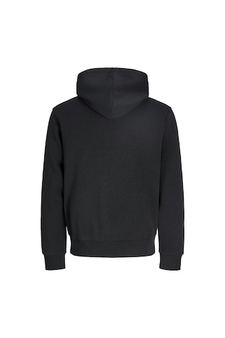 Erkek Jack & Jones Jjyukı Front Sweat Hood Kapüşonlu, Yumuşak Kumaş, Rahat Kesim, Günlük Kullanıma Uygun Sweatshirt Siyah