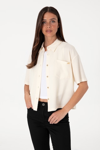 U.s. Polo Assn. Kadın Krem Gömlek Örme 50299843-vr071 Krem