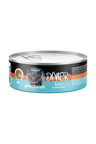 Prochoice Döner Bites Sos İçinde Ton Balıklı Yetişkin Kedi Konservesi 70 G