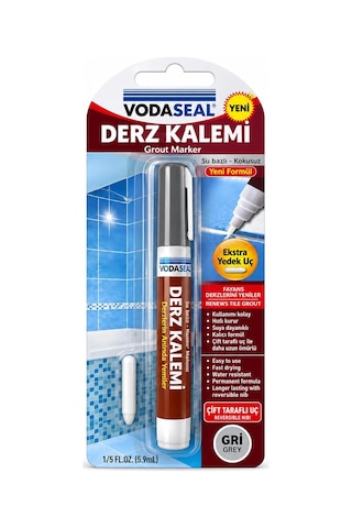 10 Adet Gri Derz Kalemi Su Bazlı - Kokusuz Yedek Uç Bx40 1