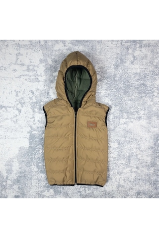 Momikon Unisex Kapüşonlu Mevsimlik Yelek