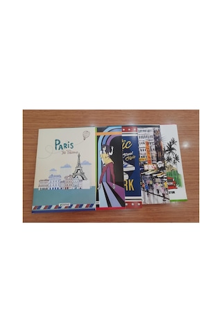 Defne Lotus Defter Karton Kapak 60 Yaprak Çizgili Defter