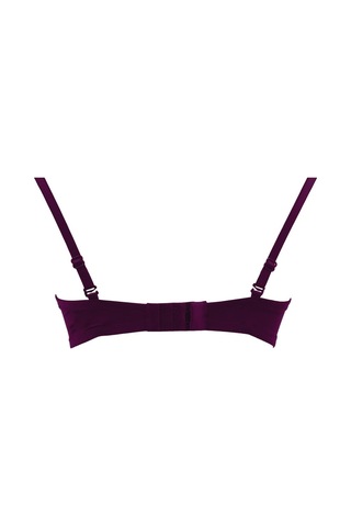 Eros Double Push-up Straplez Sütyen Siyah