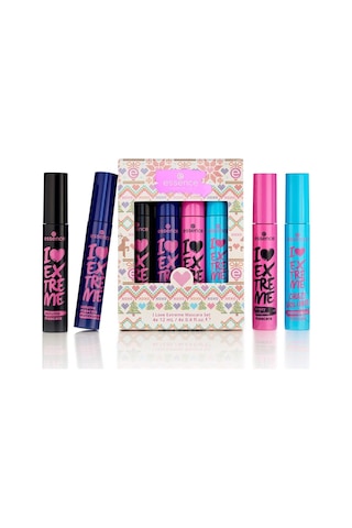 Essence I Love Extreme Maskara Seti 4'lü